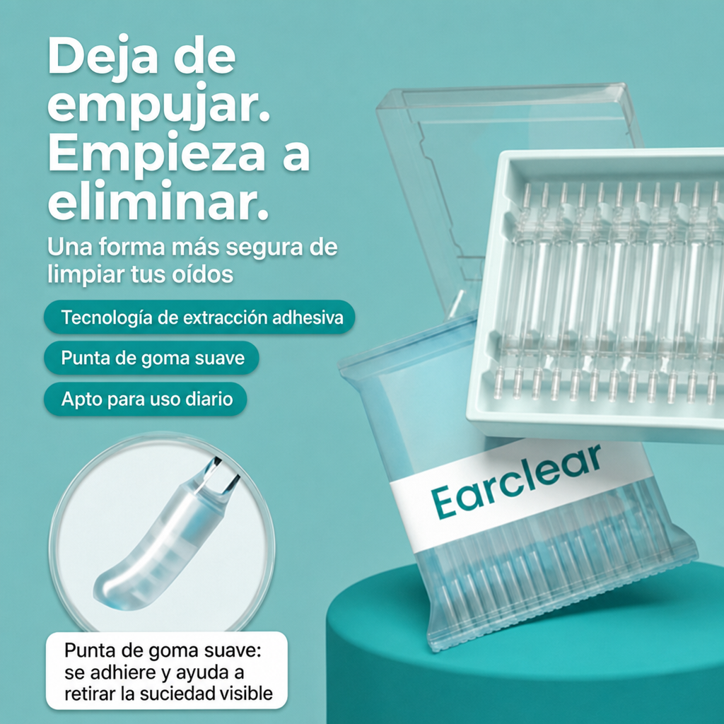 Limpiador De Oídos En Gel
