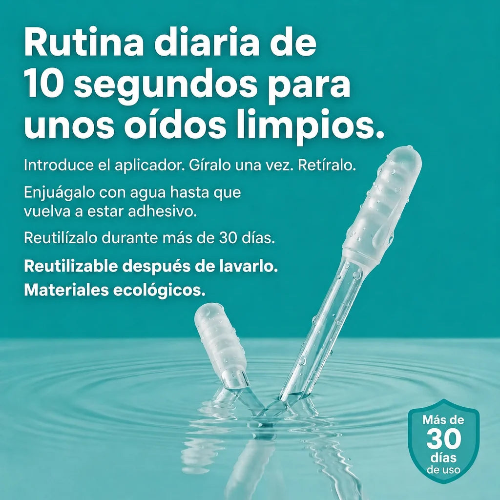 Limpiador De Oídos En Gel